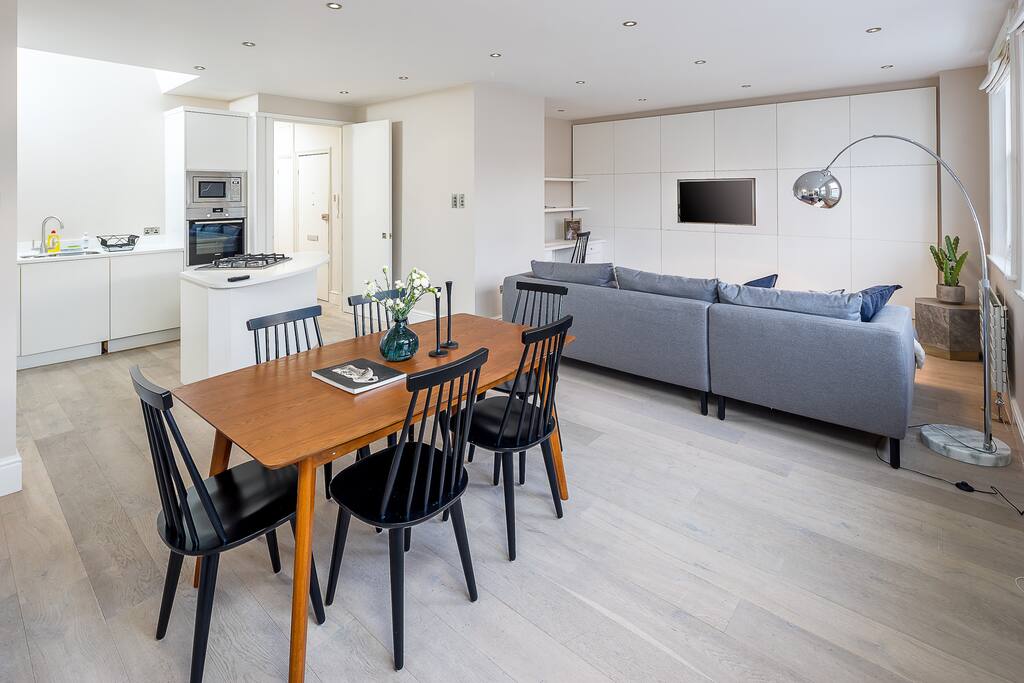 The design is stylish yet homely throughout