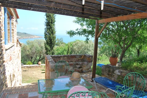 Chios - Great sea view charming villa