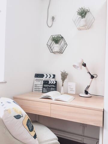 3「每天消毒「海岸城」「腾讯大厦」「后海地铁站」「来福士广场」「深圳湾」社区花园10㎡温馨小屋！