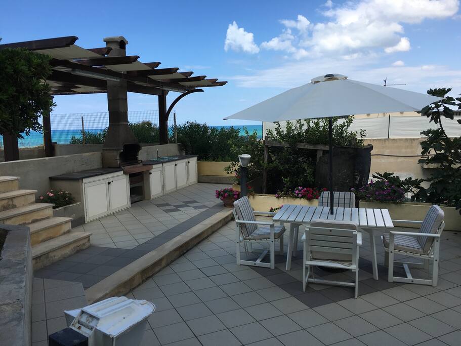 La veranda esterna