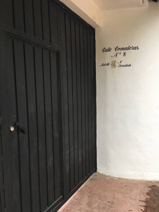Portón exterior