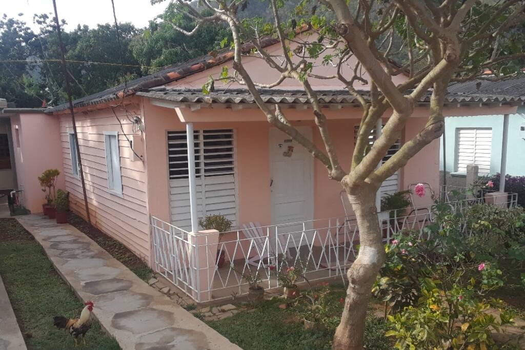 Frente de la casa