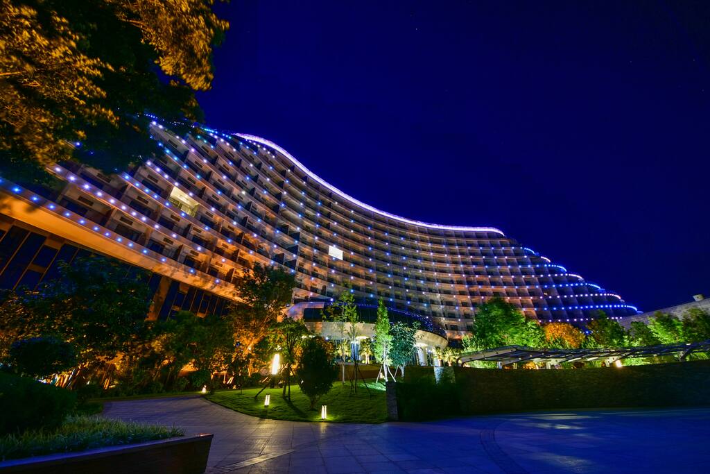 公共区域:酒店夜景