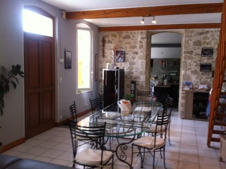 Chambre Dans Maison Tout Confort Avec Piscine - Auch