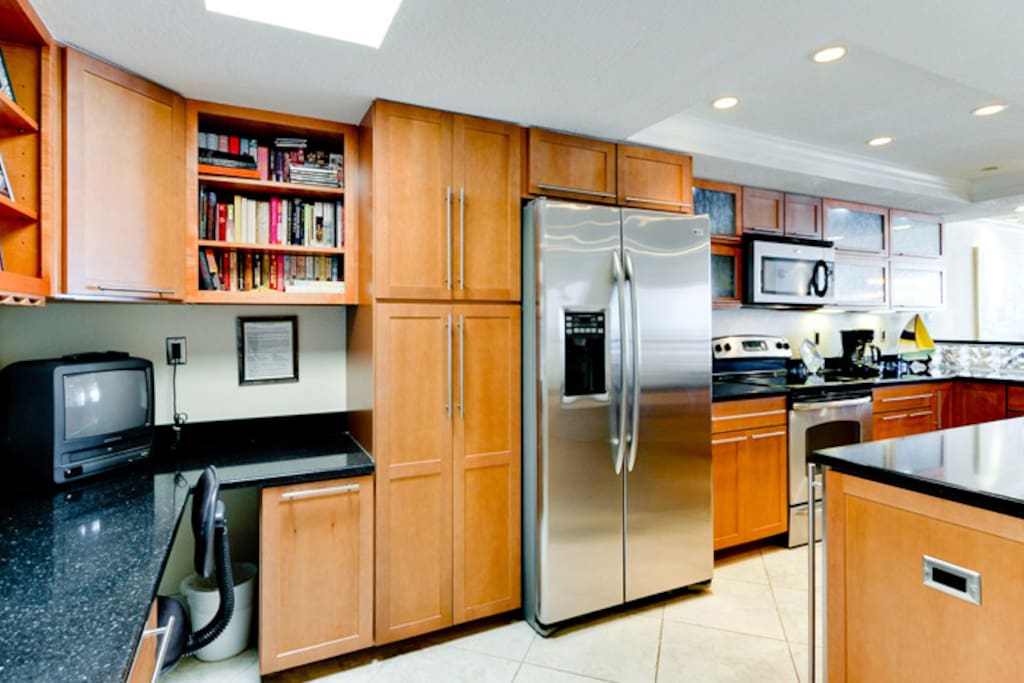 Work Space in Kitchen