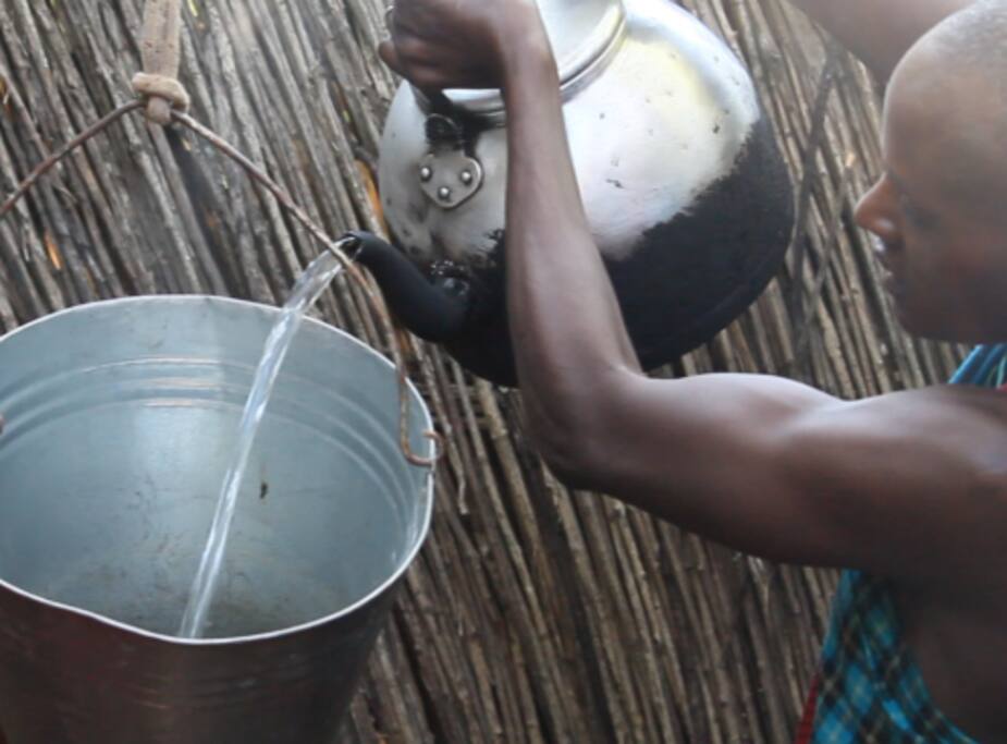 A Hot water shower will be mixed, poured and hoisted for you.