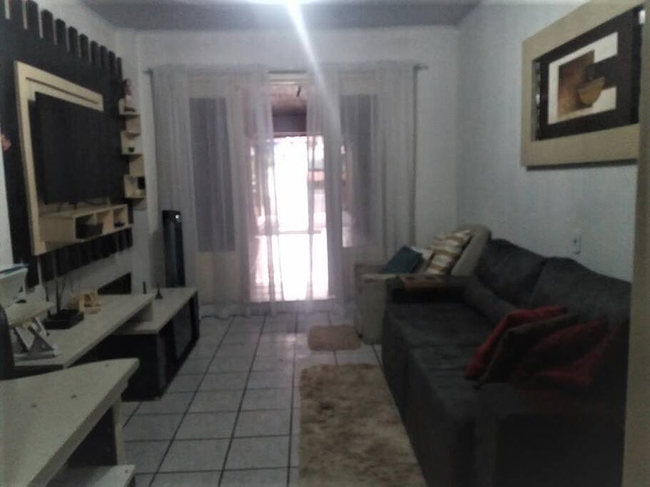 Porta de entrada da sala de estar