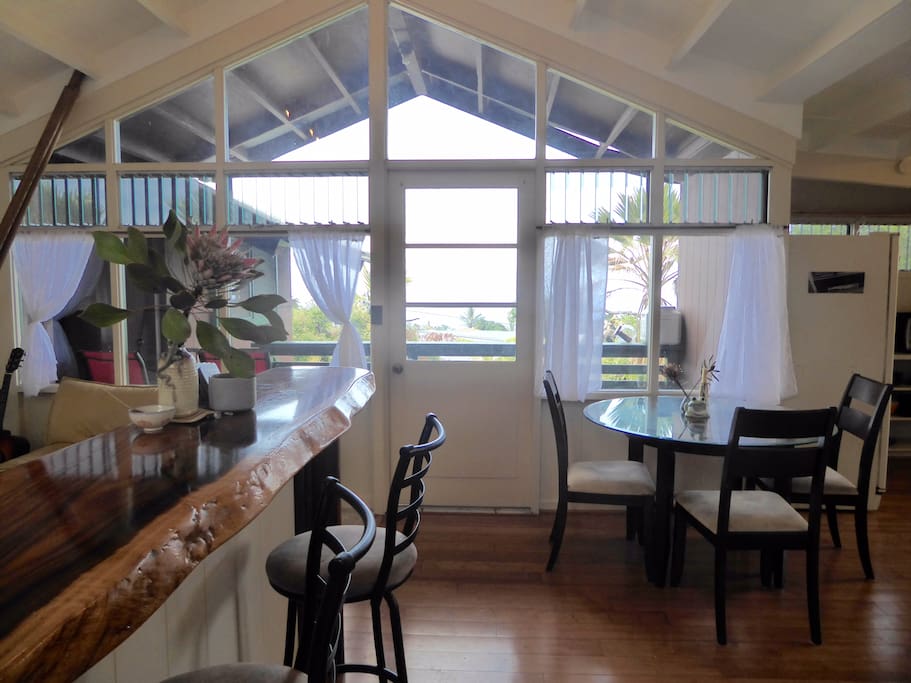 Living and dining room