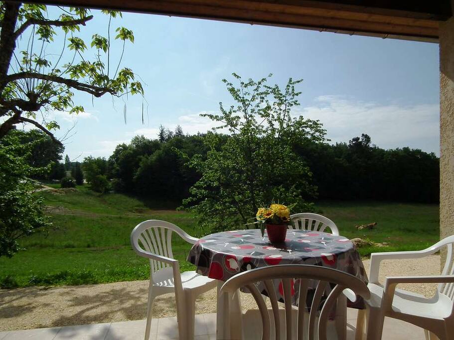 Vue de la terrasse