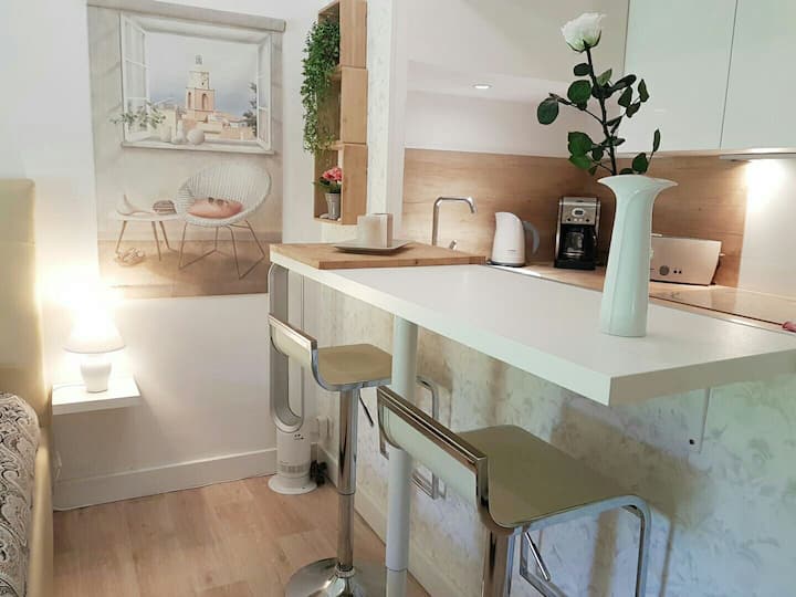 Charming quiet studio in St Tropez