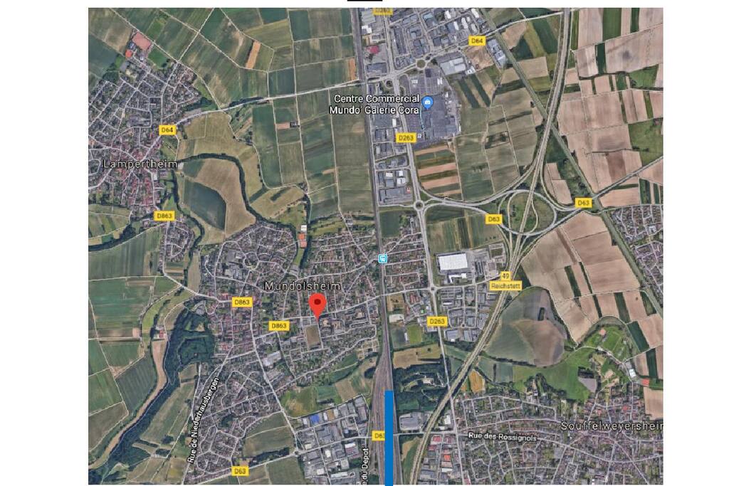 plan du village