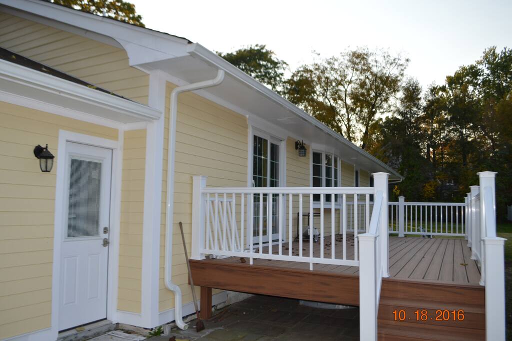Back with porch