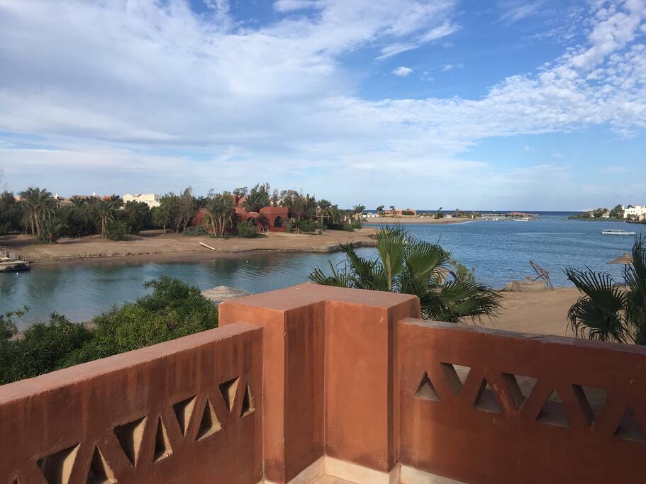 View from one of 3 balconies