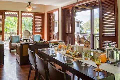 Marigot Bay Resort - Breakfast Plan Three Bedroom Penthouse Residence