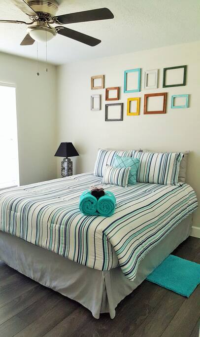 Spacious room for all your belongings.