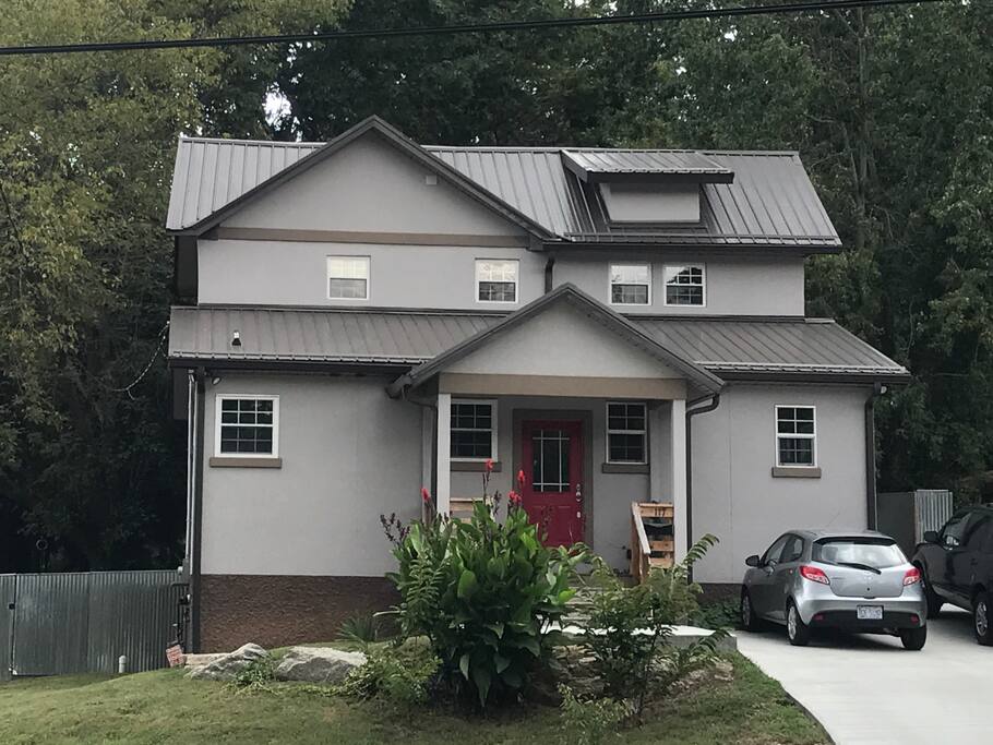 Front of the house