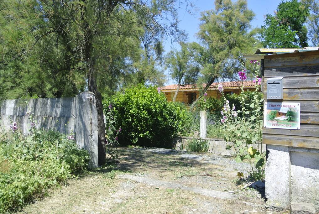 L'entrée de L'Îlot des Oiseaux
