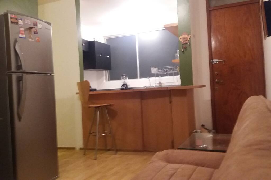 Vista cocineta