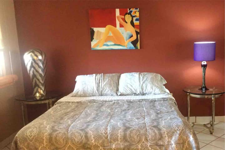 Camera da letto matrimoniale sul tetto 