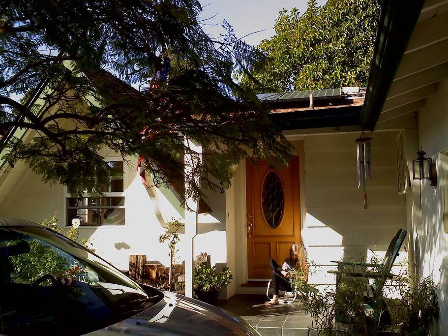 Front of our family home