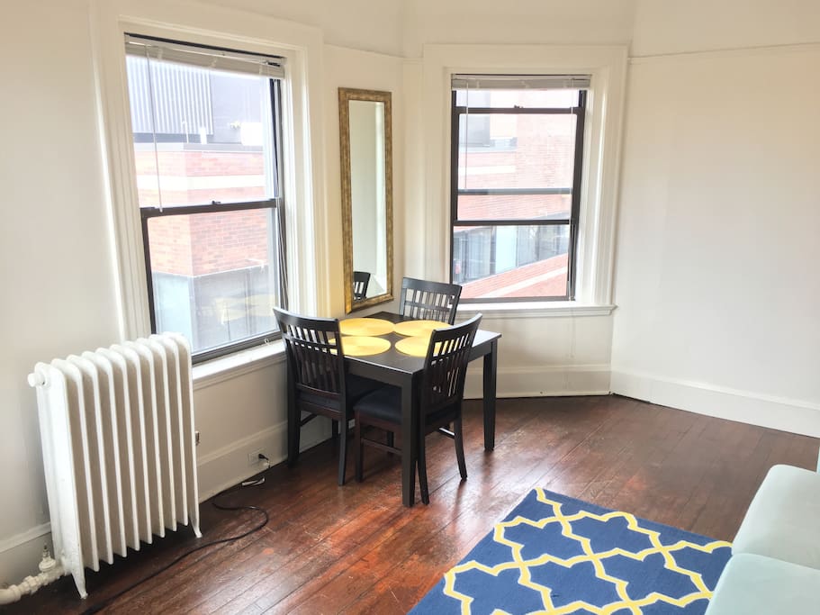 New dining table