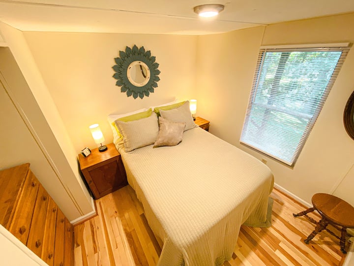 The second bedroom is also prepared for each guest with fresh cozy sheets.