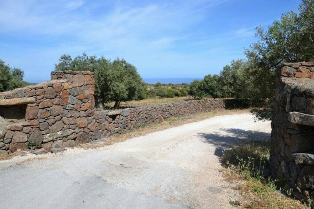 ingresso proprietà "Su Barcu"