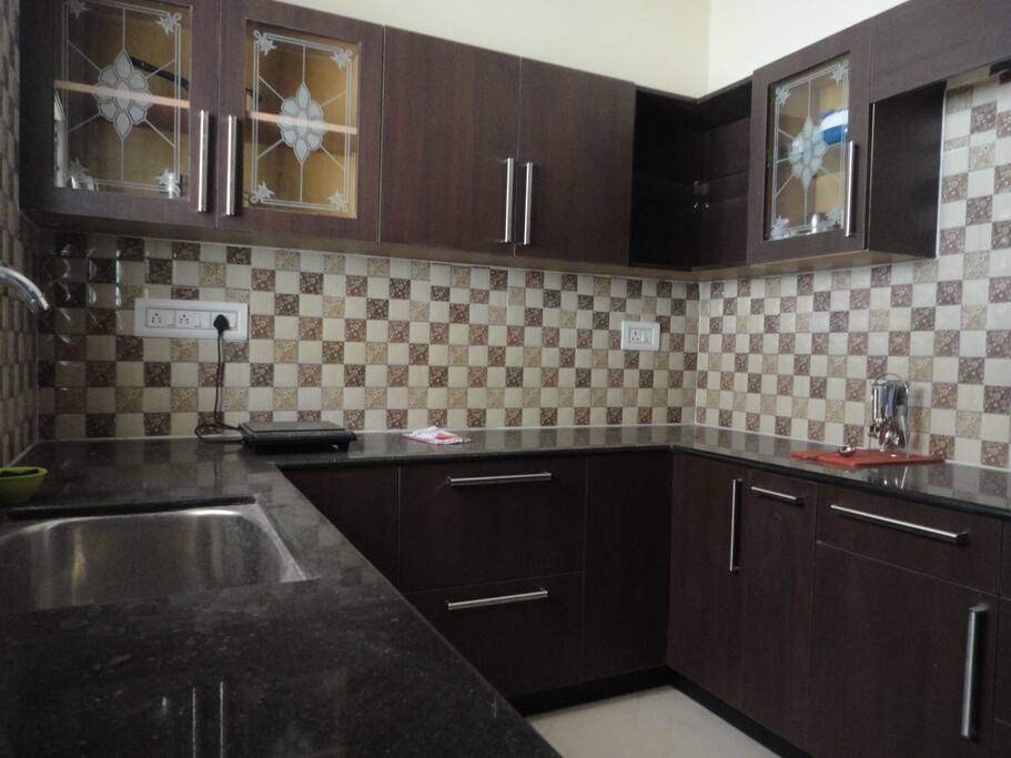 Functional kitchen.