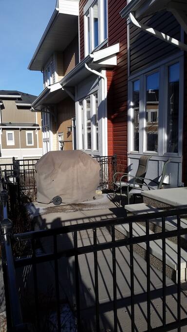 Patio with BBQ
