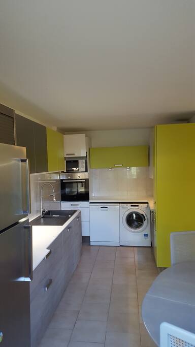 Cuisine rez de jardin