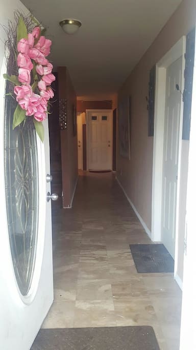 Entrance to our home