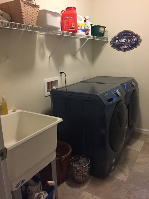 washer and dryer