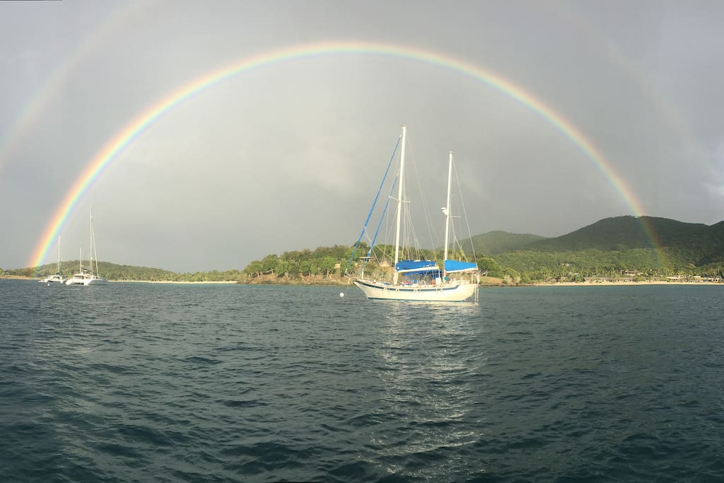 Double Rainbow Caneel Bay