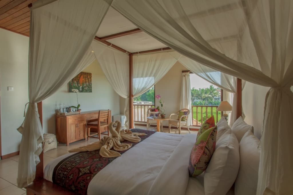 The view from bed