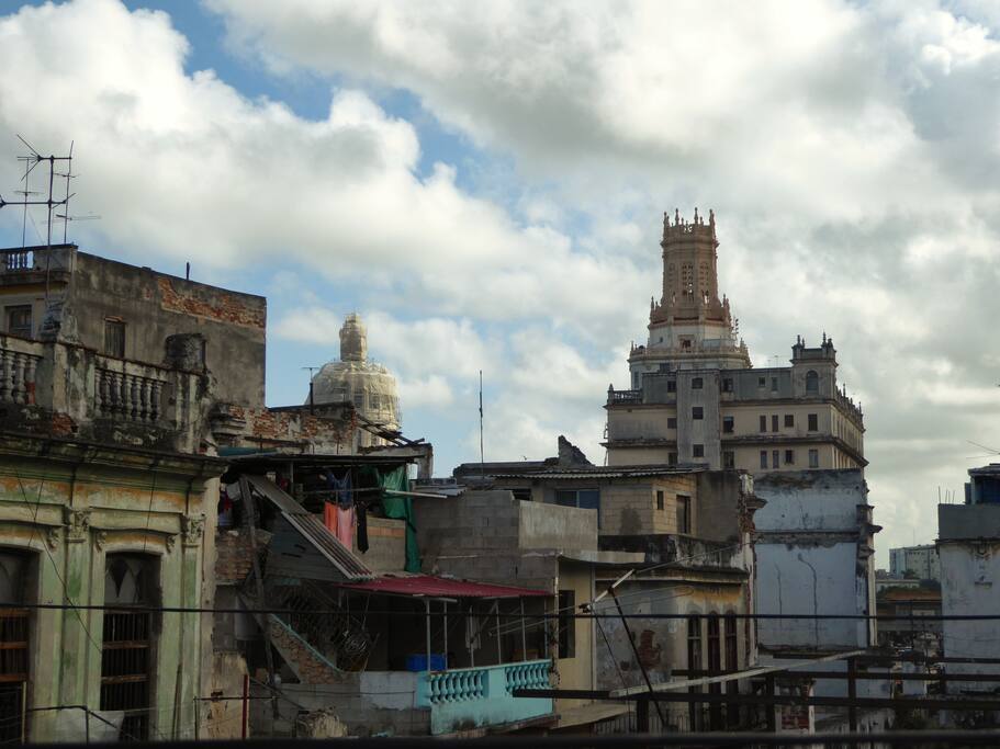 View from the roof / Blick vom Dach