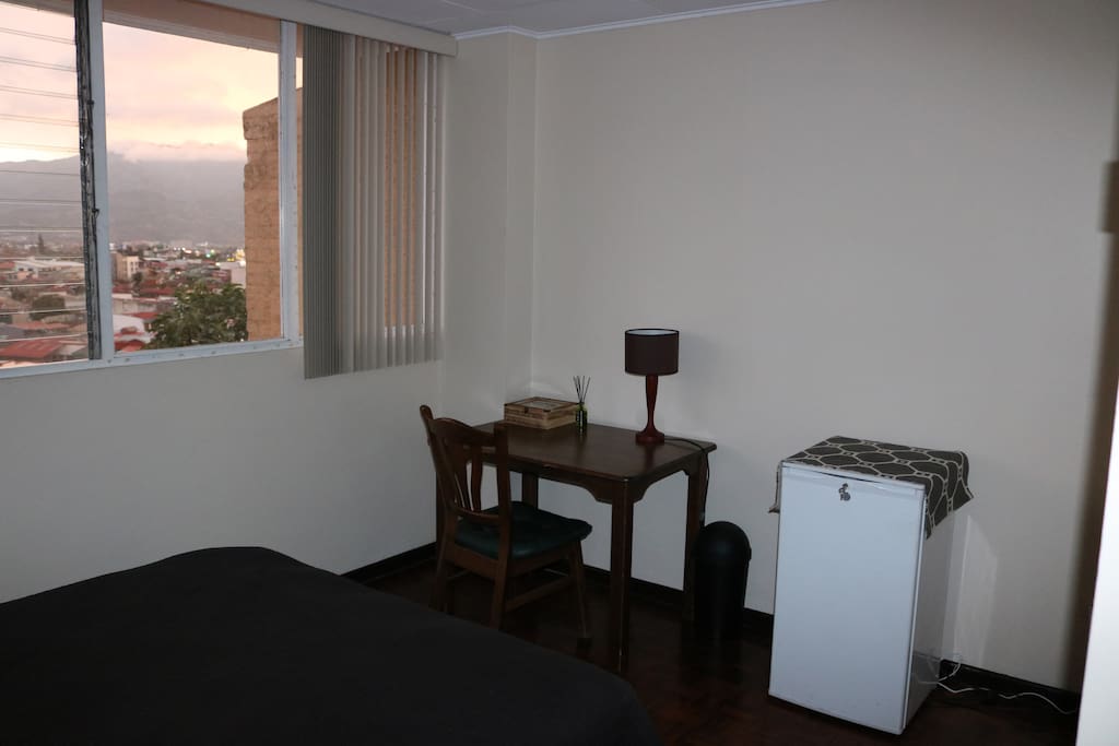 We provide a minifridge in your room, even though you also have access to a fully equiped kitchen.
