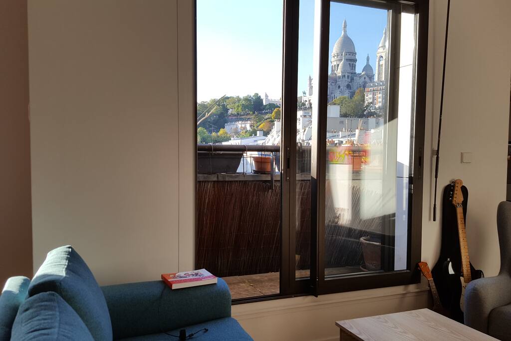 Sofa with a view