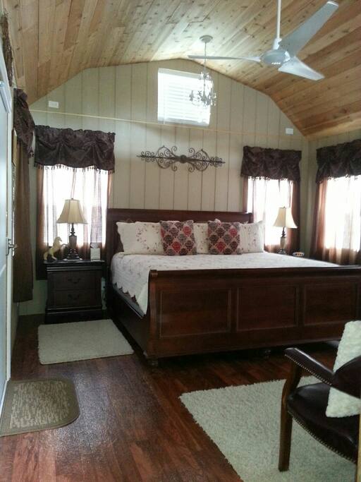 Firm King size bed