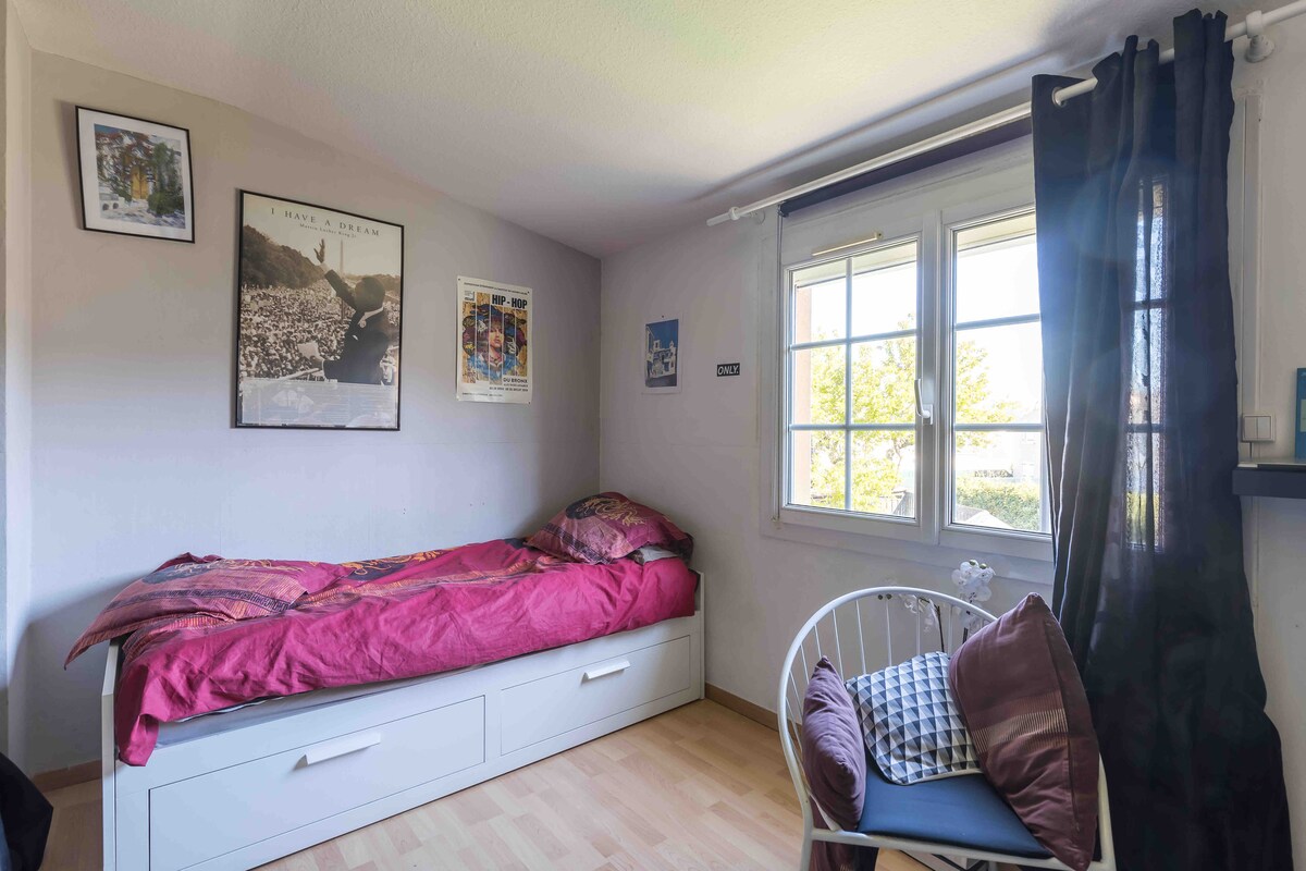 Chambre n°4 (à l'étage)