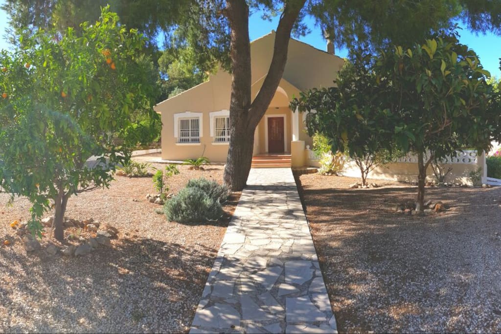 Enter to the villa, and get in touch with nature from first second.