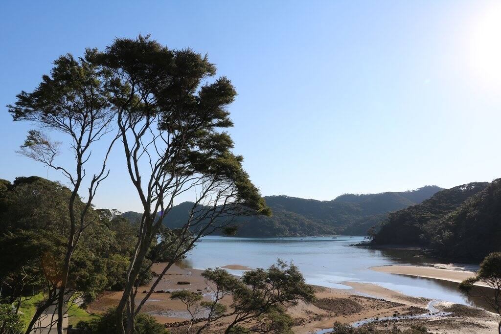 View from Balcony at The Crow's Nest on Low Tide