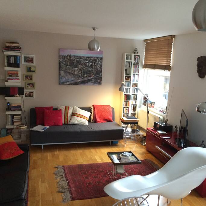 The living room