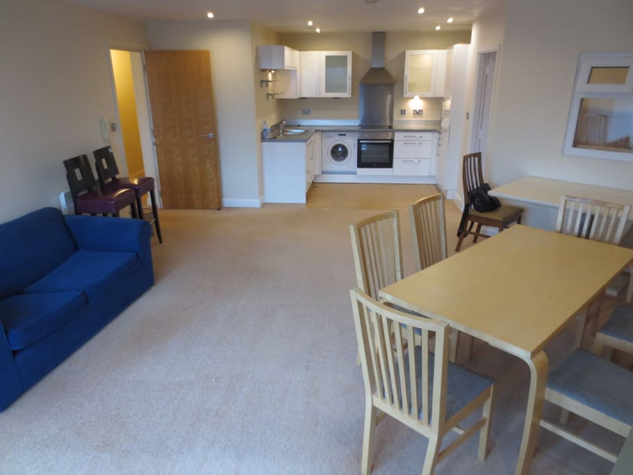 Open Planned Living Area