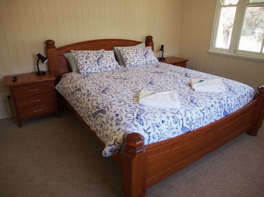 Main bedroom - King bed with your own television