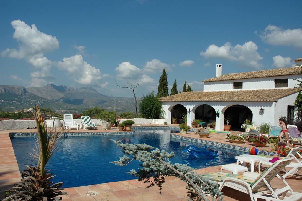 Front of Villa