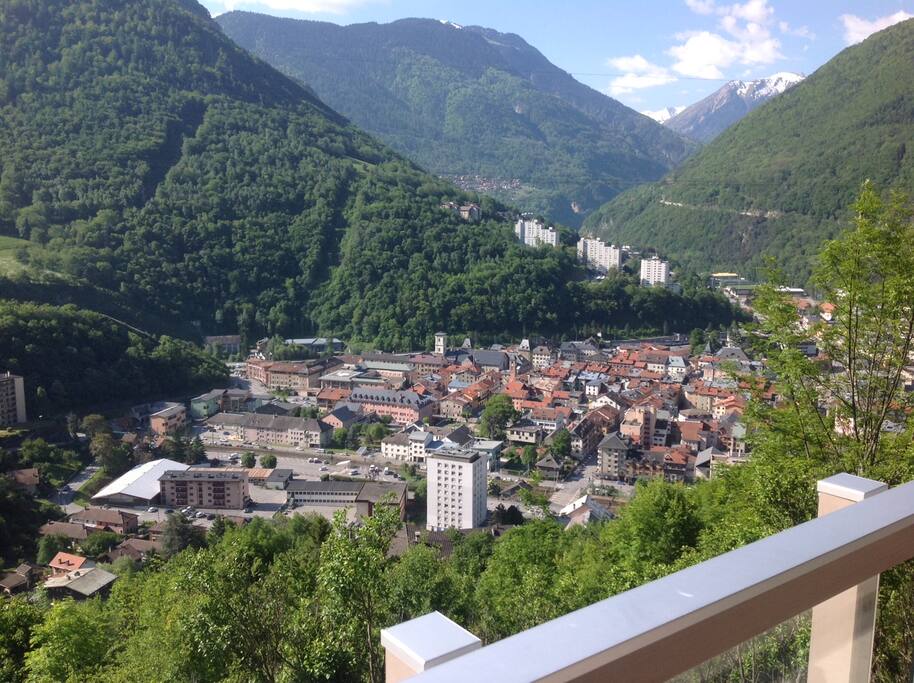 vue de la chambre l été
