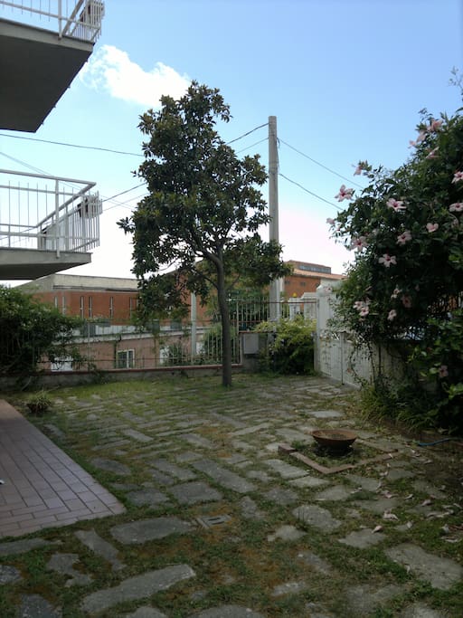 Il cancello d'ingresso