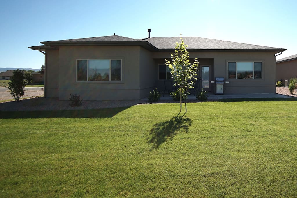 Backyard, no fence