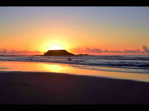 Seaside Paradise @Sandy Beach Quiet Home