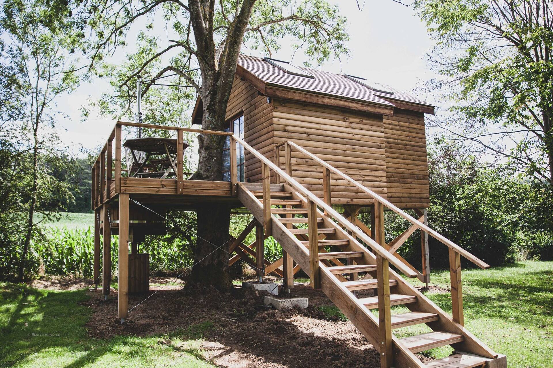 Romantic Woodland Chalet